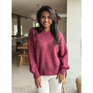 Pull Azélia - Bordeaux