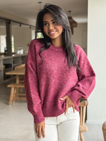 Pull Azélia - Bordeaux