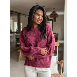 Pull Azélia - Bordeaux