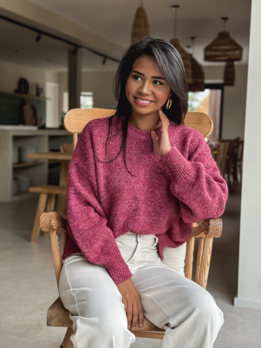 Pull Azélia - Bordeaux