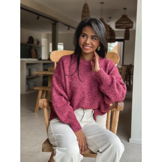Pull Azélia - Bordeaux