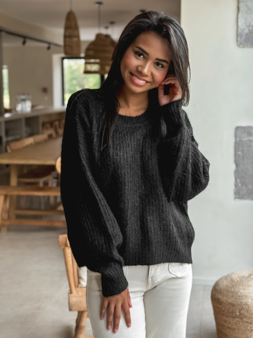 Pull Naora - Noir Pull Naora - Noir