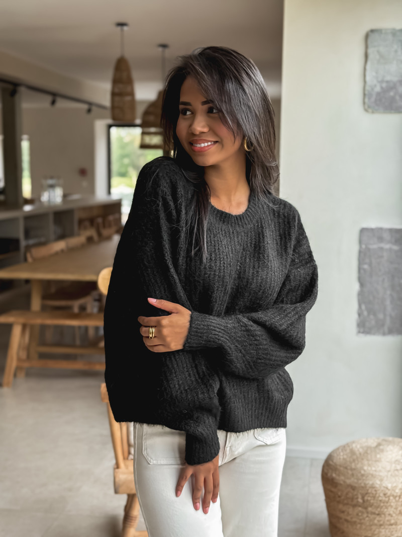 Pull Naora - Noir Pull Naora - Noir
