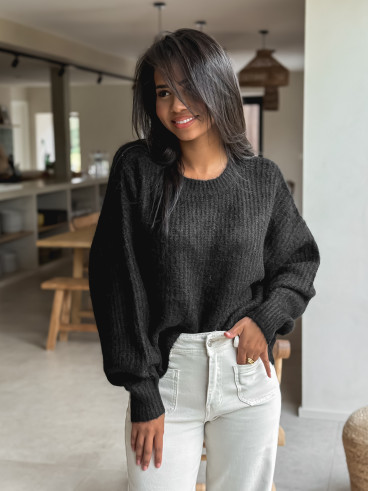 Pull Naora - Noir Pull Naora - Noir