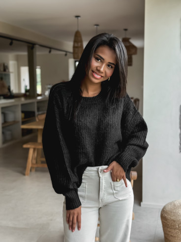 Pull Naora - Noir Pull Naora - Noir