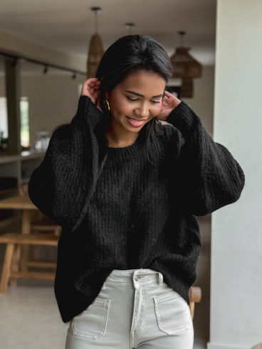Pull Naora - Noir Pull Naora - Noir