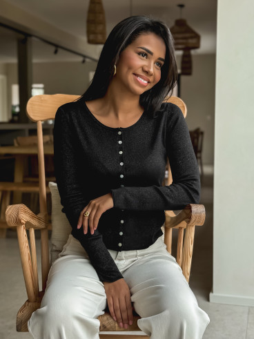 Blouse Valérya - Noir