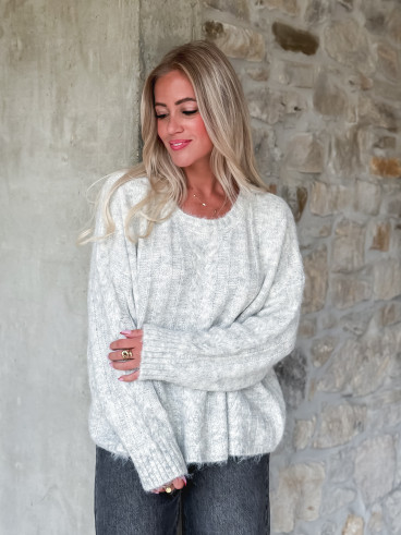 Pull Caissy - Gris Chiné