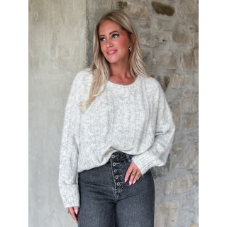 Pull Caissy - Gris Chiné