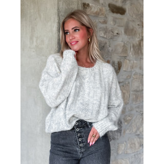 Pull Caissy - Gris Chiné