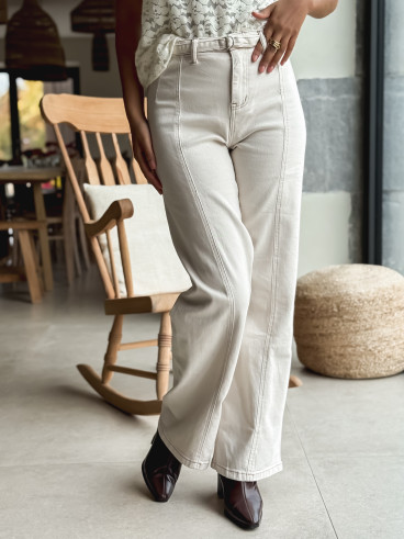 Jeans Aubrelis - Beige