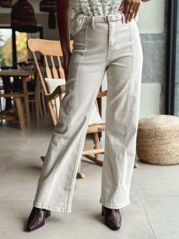 Jeans Aubrelis - Beige