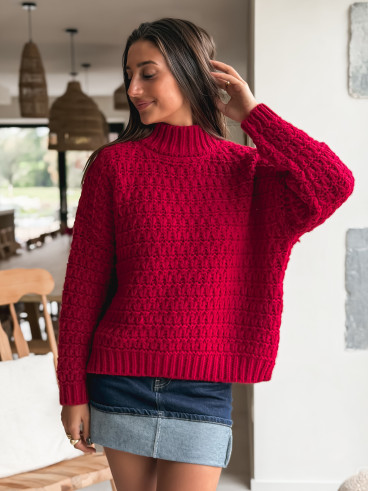 Pull Rosalie - Rouge
