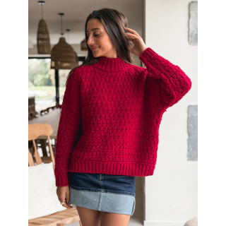 Pull Rosalie - Rouge