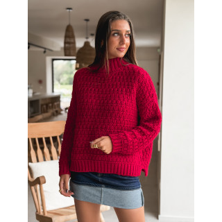 Pull Rosalie - Rouge