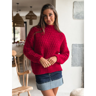 Pull Rosalie - Rouge