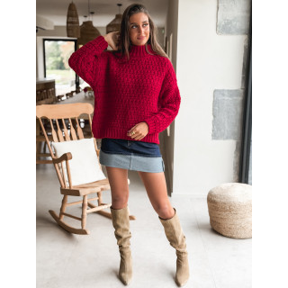 Pull Rosalie - Rouge