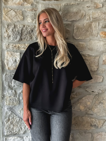 T-shirt Azelma - Noir