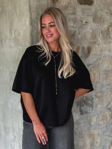 T-shirt Azelma - Noir
