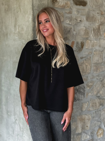 T-shirt Azelma - Noir