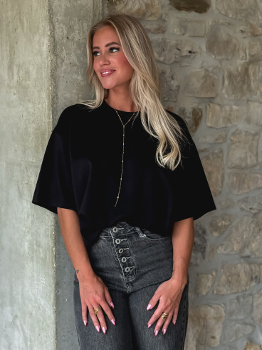 T-shirt Azelma - Noir