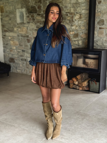 Veste en jeans Lyviana - Bleu