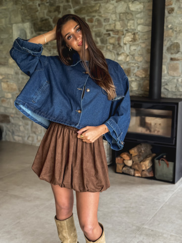Veste en jeans Lyviana - Bleu
