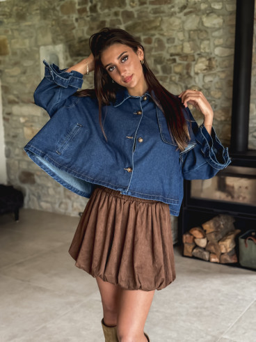 Veste en jeans Lyviana - Bleu