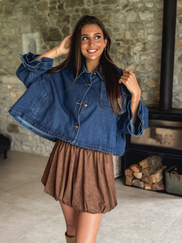 Veste en jeans Lyviana - Bleu