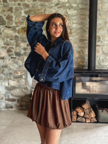 Veste en jeans Lyviana - Bleu