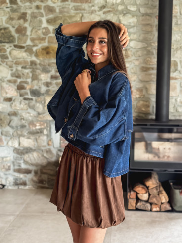Veste en jeans Lyviana - Bleu
