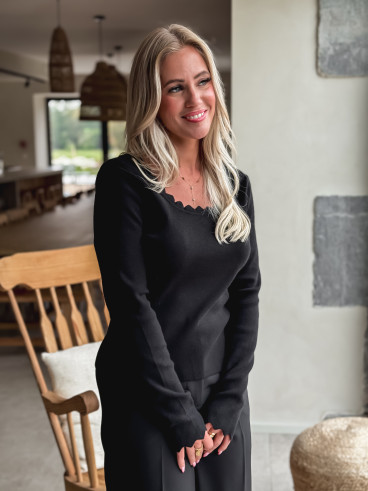 Pull Lalie - Noir Pull Lalie - Noir