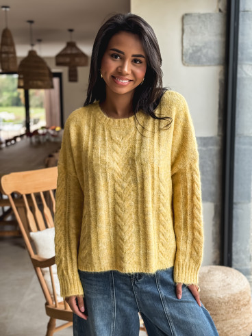 Pull Caissy - Jaune Pull Caissy - Jaune