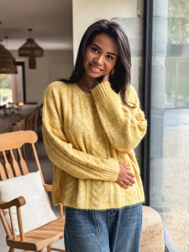 Pull Caissy - Jaune Pull Caissy - Jaune