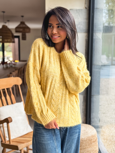Pull Caissy - Jaune Pull Caissy - Jaune