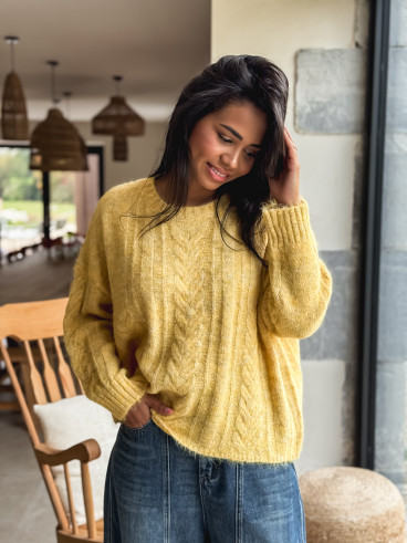 Pull Caissy - Jaune Pull Caissy - Jaune