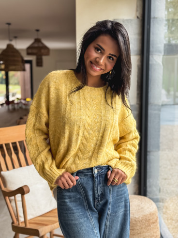 Pull Caissy - Jaune