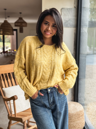 Pull Caissy - Jaune Pull Caissy - Jaune