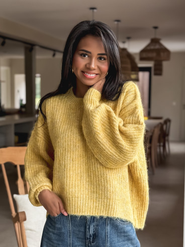 Pull Mariko - Jaune Pull Mariko - Jaune