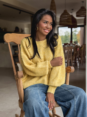 Pull Mariko - Jaune