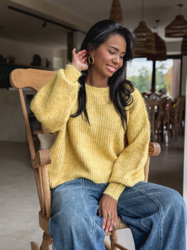 Pull Mariko - Jaune Pull Mariko - Jaune