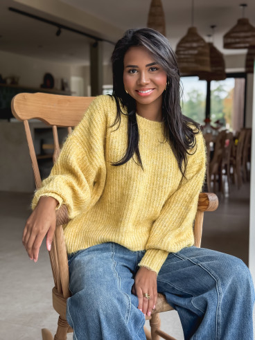 Pull Mariko - Jaune Pull Mariko - Jaune