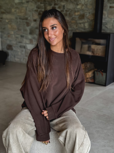 Pull Bianca - Chocolat