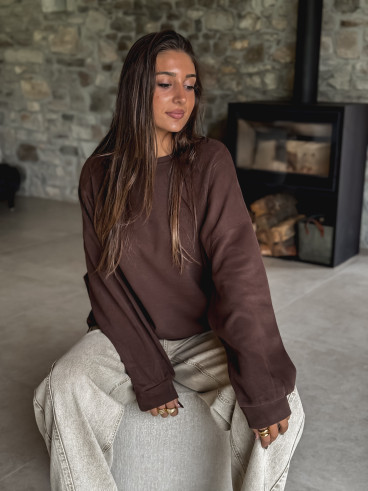 Pull Bianca - Chocolat