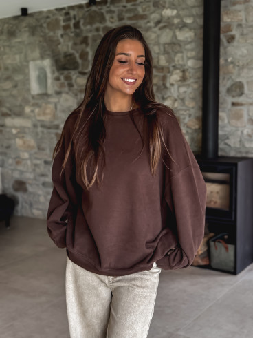 Pull Bianca - Chocolat