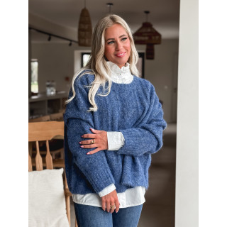 Pull Caissy - Bleu indigo