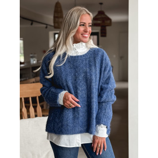 Pull Caissy - Bleu indigo