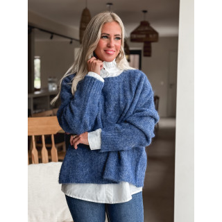 Pull Caissy - Bleu indigo