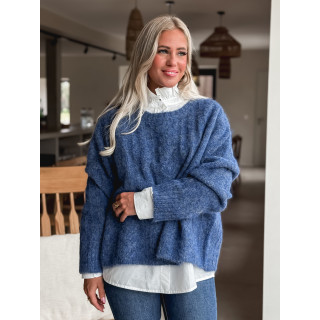 Pull Caissy - Bleu indigo