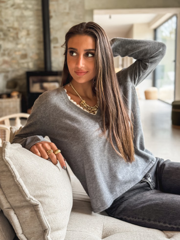 Pull Aylina - Gris